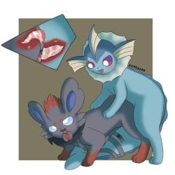 all_fours anal anal_knotting anal_sex balls big_tail cum cum_in_ass cum_inside cum_while_penetrated doggy_style duo eeveelution feral feral_on_feral from_behind from_behind_position generation_1_pokemon generation_5_pokemon generation_6_pokemon genital_fluids genitals hybrid inside_view internal internal_anal internal_view knot knotting male male/male male_on_male male_penetrated male_penetrating male_penetrating_male mutual_anal mutual_anal_penetration mutual_anal_sex mutual_penetration mutual_penile mutual_penile_penetration mutual_penile_sex mutual_penis_in_ass nintendo penile penile_penetration penile_sex penis penis_in_ass pokemon pokemon_(species) prostate prostate_stimulation sex sylveon tail tapering_penis vaporeon zoro_(zoroak) zoroak88 zorua