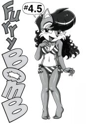 1girls anthro anthro_only bikini bra breasts cleavage eyelashes eyeliner female female_only furry furry_bomb furry_bomb_factory furry_only karate_akabon long_hair mammal medium_breasts panties rodent sally_acorn sega sonic_(series) sonic_the_hedgehog_(archie) sonic_the_hedgehog_(comics) sonic_the_hedgehog_(series) squirrel tagme very_long_hair