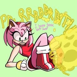 amy_rose ass bare_legs boots bracelet dirty_ass dress fart fart_cloud fart_fetish farting farting_girl female female_only flatulance gassy gassy_female gassy_girl gloves green_eyes karasmellsit legs legs_up lying medium_hair nervous petite pink_fur pink_hair red_boots red_dress sega smelly_ass sonic_(series) stinky_ass white_gloves