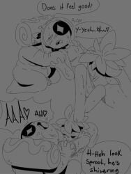 anal astro_(dandy's_world) cosmo_(dandy's_world) dandy's_world gay monochrome seductiveastro sprout_(dandy's_world) tagme threesome video voice_acted