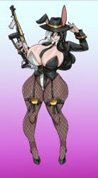 1girls female female_only goddess_of_victory:_nikke rosanna_(nikke) solo thecon thick_thighs wide_hips