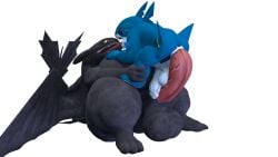 3d anal anal_sex ass belly cock dragon gay how_to_train_your_dragon huge_ass huge_balls huge_butt huge_cock kissing kissing_while_penetrated male male/male moobs night_fury only_male overweight pecs pectorals penis pokémon_(species) pokemon pokemon_(species) sex shark sharpedo size_difference thatsillyguy tongue tongue_kiss tongue_out toothless wings