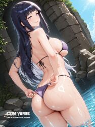 hyuuga hinata from naruto by nsfwaifu