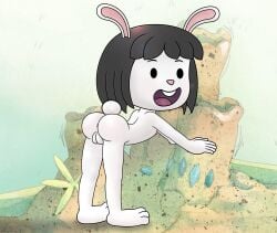 elinor_rabbit elinor_wonders_why female female_only flat_chest furry helix naked_female pussy rabbit showing_pussy young