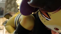 1boy 2025 2girls 3d 3d_(artwork) 3d_animation animal_crossing ankha ankha_(animal_crossing) anthro ass assjob big_ass big_butt buttjob canid canine feline female female_focus hot_dogging hotdogging isabelle_(animal_crossing) longer_than_30_seconds male marrubi nintendo shibashibs shorter_than_one_minute shortstack sound sound_effects sound_warning tagme tail tailwag threesome video voice_acted yellow_body