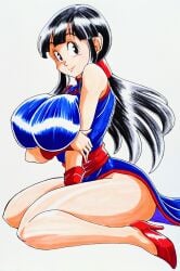 area5169458561 big_breasts breasts chichi dragon_ball dragon_ball_z female high_heels