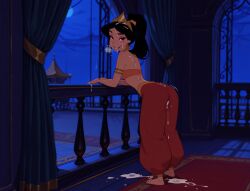 after_sex ai_generated cum_in_pussy cum_on_face princess_jasmine slave