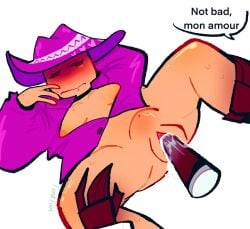 artful_(die_of_death) cum_in_pussy die_of_death_(roblox) loveshot_(die_of_death) object_insertion roblox transmasc