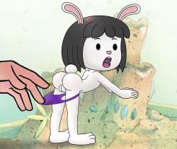 elinor_rabbit elinor_wonders_why female female_only flat_chest furry helix naked_female pussy rabbit showing_pussy young