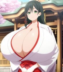 1girls absurdres ai_generate ai_generated amagami-san_chi_no_enmusubi amagami_yae areola ass bangs bare_shoulders belly big_ass big_breasts bimbo black_hair blush bottom_heavy breast_expansion breast_suppress breasts bulge collarbone covered_nipples covering_breasts cowboy_shot curvaceous curvy east_asian_architecture elmenois embarrassed expansion fake_breasts female female_focus female_only full_body fully_clothed fully_clothed_female gigantic_breasts gyaru hair_ornament hair_ribbon hakama hakama_skirt happy heart hentai hi_res high_resolution highres hips hourglass_figure huge_breasts hyper_breasts indoors inflation japanese_clothes large_breasts leg_spread long_hair long_sleeves looking_at_viewer miko nipples no_bra open_clothes open_mouth oppai pleated_skirt progression pussy red_skirt revealing_pussy shiny_skin shouji shrine_maiden smile solo solo_female solo_focus standing standing_female steam steaming steaming_body sweat sweatdrop sweating teasing teasing_viewer thick_ass thighs transformation uncensored undersized_clothes upper_body upskirt voluptuous voluptuous_female white_kimono