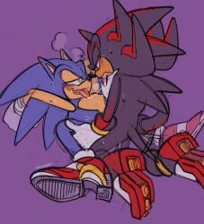 ambiguous_penetration anal hedgehog male/male saliva_trail shadow_the_hedgehog shoes shoes_on sonic_(series) sonic_the_hedgehog sonic_the_hedgehog_(series) sonicnacht sweatdrop tongue tongue_out
