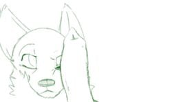 animated canine male penis penis_slap sketch syynx