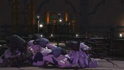 au_ra cunnilingus final_fantasy_xiv thancred_waters