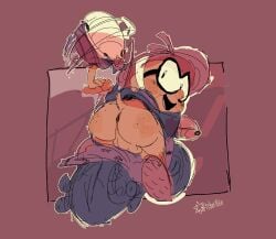 anthro anus asian_conical_hat ass big_butt clothed clothing fisherkitu fisherman fishing_rod footwear genitals happi_(clothing) hat headgear headwear hi_res huge_butt koopa lakitu male mario_bros mario_kart mario_kart_world motorcycle nintendo penis presenting presenting_anus presenting_hindquarters sandals scalie shell shoes slightly_chubby smile solo solo_focus toony undressing vehicle