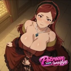 against_wall ai_generated animated ass_focus big_breasts bouncing bouncing_breasts hilda_boreas_greyrat huge_ass long_hair milf moaning mushoku_tensei naked naked_female nude nude_female patreon patreon_link patreon_url patreon_username red_hair shorter_than_10_seconds sound sound_effects tagme video viewed_from_behind waifys