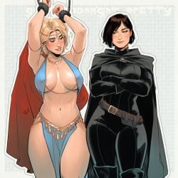2girls ai_generated alien alien_girl alien_humanoid alien_look_like_human ass big_ass big_breasts big_thighs blonde_female blonde_hair breasts curvaceous curvy curvy_figure dc dc_comics digital_media_(artwork) faora_hu-ul female femdom femsub harem_girl harem_outfit hero heroine hips hourglass_figure huge_ass huge_breasts huge_thighs humanoid justice_league justice_society_of_america kara_zor-el kara_zor-l karen_starr kryptonian large_ass large_breasts large_thighs legs light-skinned_female light_skin mature mature_female phophopho power_girl slim_waist superhero superheroine superman_(series) supervillain supervillainess thick thick_hips thick_legs thick_thighs thighs villain villainess voluptuous waist wide_hips wide_thighs yuri