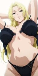 1girls accurate_art_style ai ai_generated anime_style armpits arms_behind_head arms_up bangs bare_midriff barefoot belly_button big_breasts bikini_bottom bikini_top blonde-haired_female blonde_hair brown_eyes busty child_bearing_hips cleavage cleavage_cutout cleavage_overflow cross_section curvaceous curvy_body curvy_female curvy_figure feet_out_of_frame female female_focus female_only flirting flirting_with_viewer forehead full_body hand_on_face head_rest high_heels high_resolution jujutsu_kaisen light-skinned_female light_skin lingerie lingerie_bra lingerie_only lingerie_panties lipstick long_hair looking_at_viewer makeup mature mature_female midriff mommy mommy_dom mommy_kink mommy_milkers nicknopizza open_bra parted_bangs parted_lips pinup plain_background pose posing posing_for_the_viewer seducing seducing_viewer seduction seductive seductive_body seductive_eyes seductive_gaze seductive_look seductive_mouth seductive_pose seductive_smile simple_background smile solo squatting swimsuit teasing teasing_viewer thick_thighs tiptoes toenail_polish toes underboob underwear very_long_hair viewed_from_below voluptuous watermark white_background wide_hips yuki_tsukumo