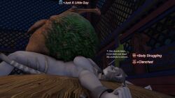 anal bdsm breasts final_fantasy_xiv gpose_(ffxiv) hrothgar_female rape