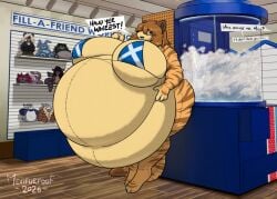 bbw big_breasts breasts cleavage female furry huge_breasts hyper_breasts mexifurfoof overweight tagme thick_thighs wide_hips