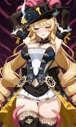 1girls ahegao ai_generated anime anime_style ass breasts cum cum_in_pussy cum_on_breasts genshin genshin_impact large_breasts long_hair looking_at_viewer navia_(genshin_impact) nipples nude patreon penis sex sex_from_behind tentacle tentacle_in_mouth tentacle_in_pussy tentacle_sex tentacles yellow_hair