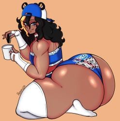 1boys 1femboy 2026 androgynous ass ass_focus bear_boy bear_ears bermuda_art big_ass black_and_blonde_hair blue_eyes bubble_butt child_bearing_hips collar cookie dark-skinned_male dark_skin dark_skinned_femboy dat_ass dumptruck_ass fat_ass femboy femboy_only girly hat horny horny_male huge_ass kumaccino leotard looking_at_viewer looking_pleasured male male_only milk muscular muscular_femboy muscular_male oc oreo original original_character posing posing_for_the_viewer sissy thick_thighs thunder_thighs tight_clothing