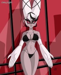 bikini carmilla_carmine hazbin_hotel hazbin_hotel_(season_2) hellverse jose_yvgpi8 josetolleres2 milf tagme