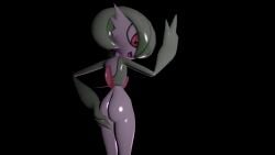 3d 3d_(artwork) ass black_background booty butt female fingers_up gardevoir no_skirt pokemon pokemon_(species) sfm skirtless solo solo_female source_filmmaker yaboiscout