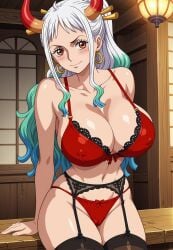 1girls ai_generated aindroidparanoid ass big_ass big_breasts big_butt bra breasts busty curvy cute fat_ass female female_only hair hi_res hips huge_ass huge_breasts human large_ass large_breasts legs lingerie narrow_waist one_piece panties slim_waist tagme thick_ass thick_thighs two-tone_hair voluptuous waist white-haired_female white_hair wide_hips yamato_(one_piece)