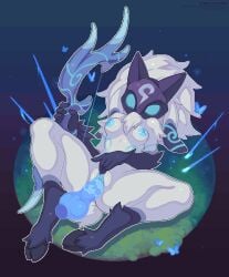 kindred from league of legends by camotli