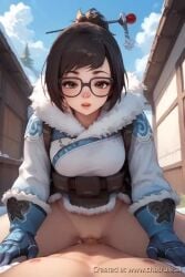 ai_generated cowgirl cowgirl_position cowgirl_position male/female mei naked_female no_sound penis_in_pussy pov pov_eye_contact pov_male riding riding_penis tagme vagina vaginal_penetration vaginal_sex video
