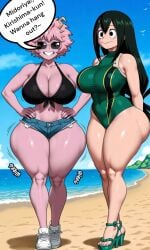 ashido mina from boku no hero academia