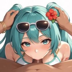 ai_generated blowjob brazilian_miku deepthroat eye_contact fellatio huge_cock male/female no_sound oral oral_sex penis pov pov_male sucking sucking_penis tagme video