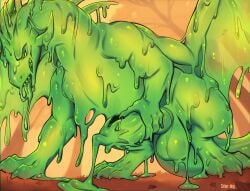 2025 acrauzad91171 balls biped bodily_fluids chloe-dog claws cum digital_media_(artwork) dragon erection feral genital_fluids genitals goo_body goo_creature goo_cum goo_puddle green_body green_goo hand_on_own_penis hand_on_penis horn male masturbation membrane_(anatomy) membranous_wings mythological_creature mythological_scalie mythology penile penile_masturbation penis quadruped saliva scalie shaded solo teeth toe_claws tongue wings