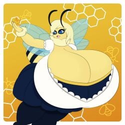 bee big_breasts breasts earthling00 female melissa_(earthling00)