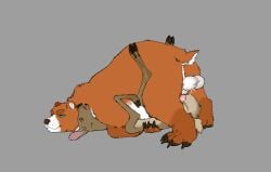 animated bear bodily_fluids cum deer digital_media_(artwork) duo female feral from_front_position furry furry_only genital_fluids jeffusherb male male/female mammal penetration pixel_(artwork) pixel_animation pussy vaginal_penetration