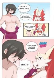braixen from pokemon by lucyfercomic