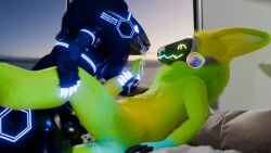 2025 3d_(artwork) 4_claws 4_fingers 5_claws 5_fingers ^w^ anal anal_sex animal_genitalia animal_penis anthro anus armorless_protogen ass bed bedroom biped black_body black_claws black_fur blender_(artwork) blue_body blue_claws blue_eyes blue_fur blue_hair blue_hand blue_hands blue_mouth blue_tail bodily_fluids canine_genitalia canine_penis claws closed_eyes colored cum cum_drip cum_in_ass cum_inside cum_on_belly cum_on_body cum_on_claw cum_on_claws cum_on_face cum_on_fur cum_on_hand cum_on_own_claw cum_on_own_claws cum_on_own_hand cum_on_own_penis cum_on_penis cum_on_self cum_on_visor cumshot digital_media_(artwork) dripping duo ejaculation erection fingers fluffy fluffy_anus fluffy_ass fluffy_behind fluffy_body fluffy_butt fluffy_ear fluffy_ears fluffy_fur fluffy_head fluffy_hips fluffy_legs fur furniture genital_fluids genitals gradient_penis green_arm green_arms green_body green_face green_fur green_hair green_head green_leg green_legs green_mouth green_penis green_tail hair happy happy_sex hi_res holding_another holding_another's_leg holding_another's_penis holding_leg holding_penis inside knot knotted_penis lying lying_on_bed machine male male/male male_penetrated male_penetrating male_penetrating_male masturbation multicolored_arms multicolored_body multicolored_face multicolored_fur multicolored_head multicolored_legs multicolored_penis multicolored_tail nonbinary_(lore) nonbinary_penetrated nude on_back on_bed open_mouth orgasm penetration penile penile_masturbation penile_penetration penis pillow protogen protogen_armor protogen_face protogen_visor purple_body purple_fur purple_hair retiu_(retiu) screen screen_face sex simple_background smile tail tanza3d tapering_penis tentel_(tanza3d) widescreen yellow_body yellow_ears yellow_eyes yellow_fur yellow_hand yellow_hands yellow_head yellow_legs yellow_tail