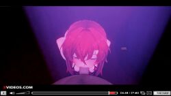 1boy 1boy1girl 1girls 3d 3d_animation akira_brave777 ange_katrina animated blowjob blue_eyes blush bra breasts dark-skinned_male dark_skin deepthroat fellatio female female_focus gloves hairclip interracial light-skinned_female light_skin lingerie longer_than_30_seconds longer_than_one_minute male moaning nijisanji on_knees oral oral_sex panties penis red_hair sex short_hair solo_focus sound sucking sucking_penis tagme thighhighs thighs underwear video video_recording virtual_youtuber vtuber xvideos