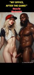 1boy 1femboy 2boys abs age_difference ai ai_generated athletic athletic_male bald bald_male baseball_cap baseball_uniform beard big_black_cock big_dick big_penis blacker666 blonde_hair blonde_hair_male breasts cap caption comic comic_cover crossdressing crossdressing_male dark-skinned_male dark_skin dick english_text exposed_breasts exposed_nipples exposed_torso facial_hair femboy feminine_male feminization fishnet fishnet_armwear fishnet_clothing fishnets gay interracial light-skinned_male light_skin lipstick long_hair makeup male male_only masculine masculine_male messy_hair muscles muscular nude nude_male oil_painting old_male older_male pale-skinned_male pale_skin penis penis_size_difference red_lipstick sissy size_difference story text topless topless_male twink white_body white_skin yaoi