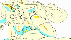 animated first_person_view furry lewnoli male penis riding riding_penis