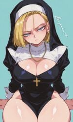 android 18 from dragon ball super by ruigenart