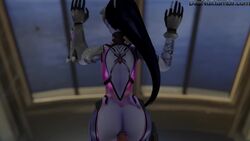 3d anal_penetration animated ass blender blue_skin dasnull light-skinned_male no_sound overwatch render video widowmaker