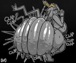 1girls big_ass big_butt bunny_ears bunny_girl cat_girl catgirl cellulite clapping_ass clapping_buttocks clapping_cheeks fat_ass female_only furry furry_female furry_only ghostfuckrr goat goat_girl goat_humanoid grey_body grey_fur huge_ass huge_butt naked pseudoregalia rippling_ass solo solo_female sweat sweaty sweaty_ass sybil_(pseudoregalia) tail thick_ass thick_thighs twerking