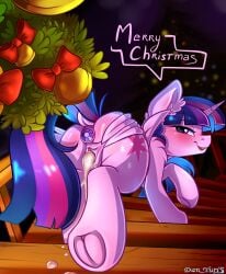 after_sex alicorn anal_insertion anus ass bedroom_eyes bell blush buttplug christmas commission cum cum_in_pussy ear_fluff english_text female feral friendship_is_magic holiday horn house implied_straight indoors insertion jeweled_buttplug looking_at_you looking_back looking_up mare mlp_g4 my_little_pony nudity open_mouth open_smile plot pony princess_twilight_sparkle_(mlp) raised_hoof room sex_toy smiling smiling_at_you solo solo_female spread_pussy spreadin staircase tail text twibutt twilight_sparkle_(alicorn) twilight_sparkle_(mlp) twilightsparkle underhoof vaginal_creampie vulva walking wing_hands wing_spreading wings yuris_(artist)