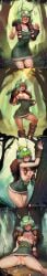 ai_generated artemis_(hades) comic comic_strip compilation female_only long_comic long_image tillian