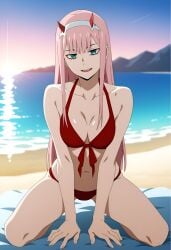 zero two (darling in the franxx) from darling in the franxx by duderu vanilla