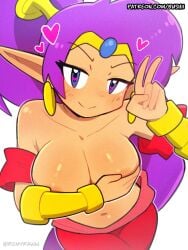 shantae (character) from shantae by bushii (bo0xhy)