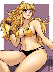 yang xiao long from rwby by crshrck