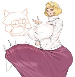 1futa 2026 2d arcueid_brunestud blonde_hair boobs breasts clothed clothing erect_penis erection fully_clothed futa futa_only futanari genital_fluids genitals hair huge_balls huge_breasts huge_cock human hyper hyper_penis intersex light-skinned_futa light_skin melty_blood_arcueid_figure_(meme) meme neco-arc plain_background red_eyes short_hair simple_background solo solo_futa standing tagme tsukihime white_background yonstar_studios