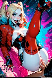 harley quinn from dc by naughtypuff